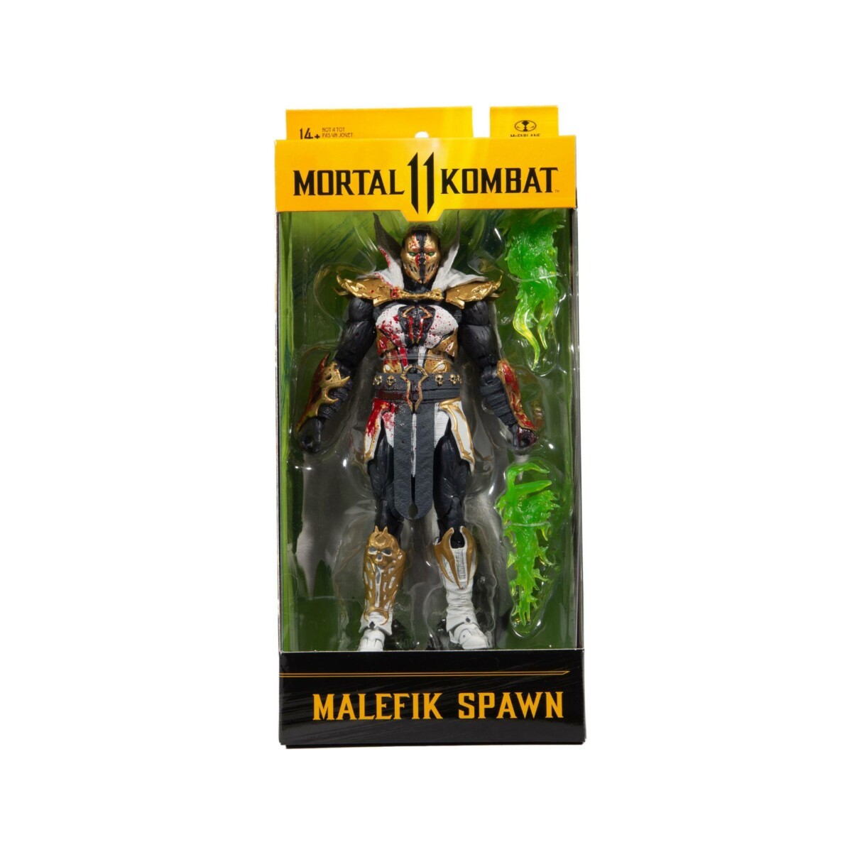 Mortal Kombat 11 Spawn Actionfigur Malefik Spawn (Bloody Disciple) 18 cm Verpackung beschädigt