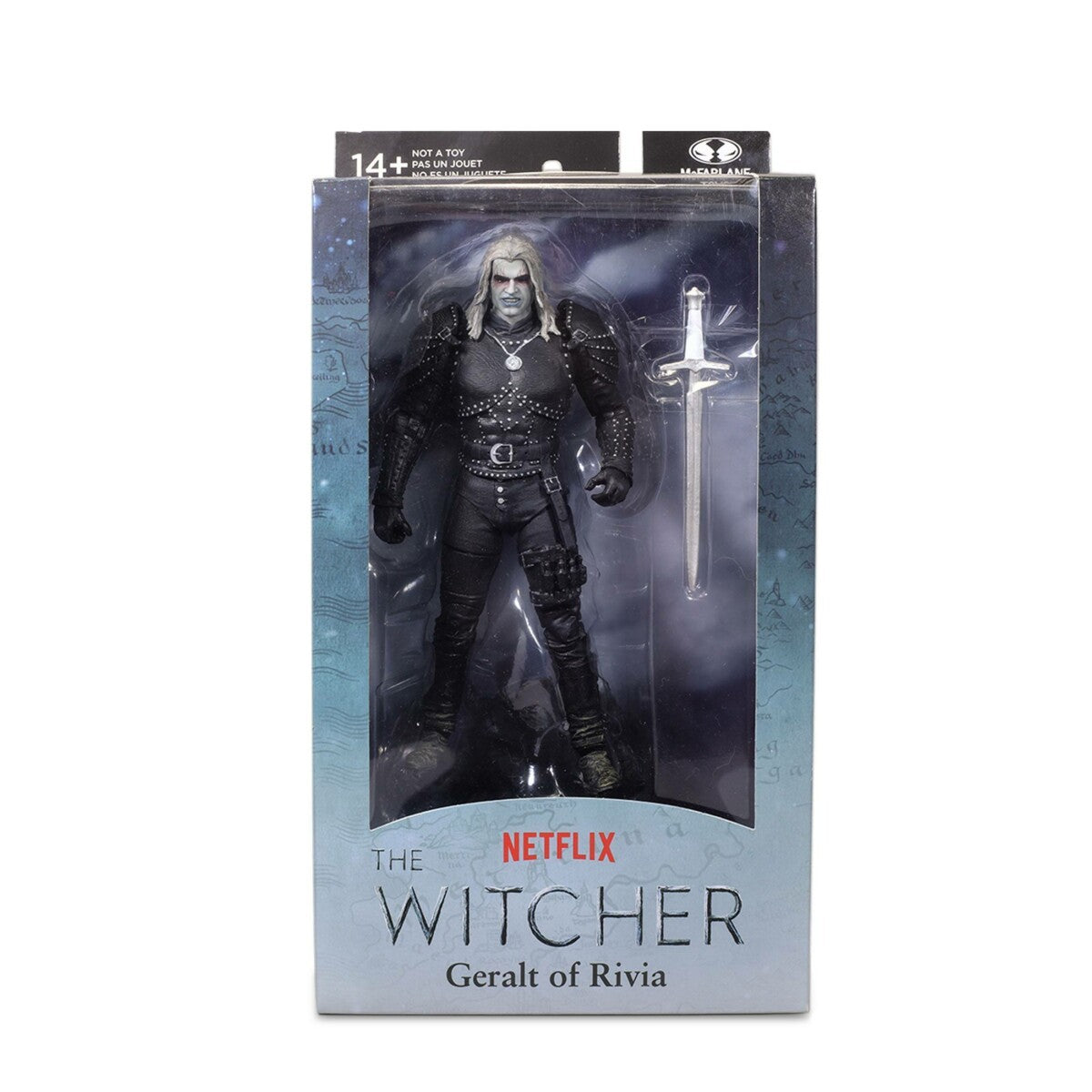 The Witcher Netflix Actionfigur Geralt of Rivia Witcher Mode (Season 2) 18 cm