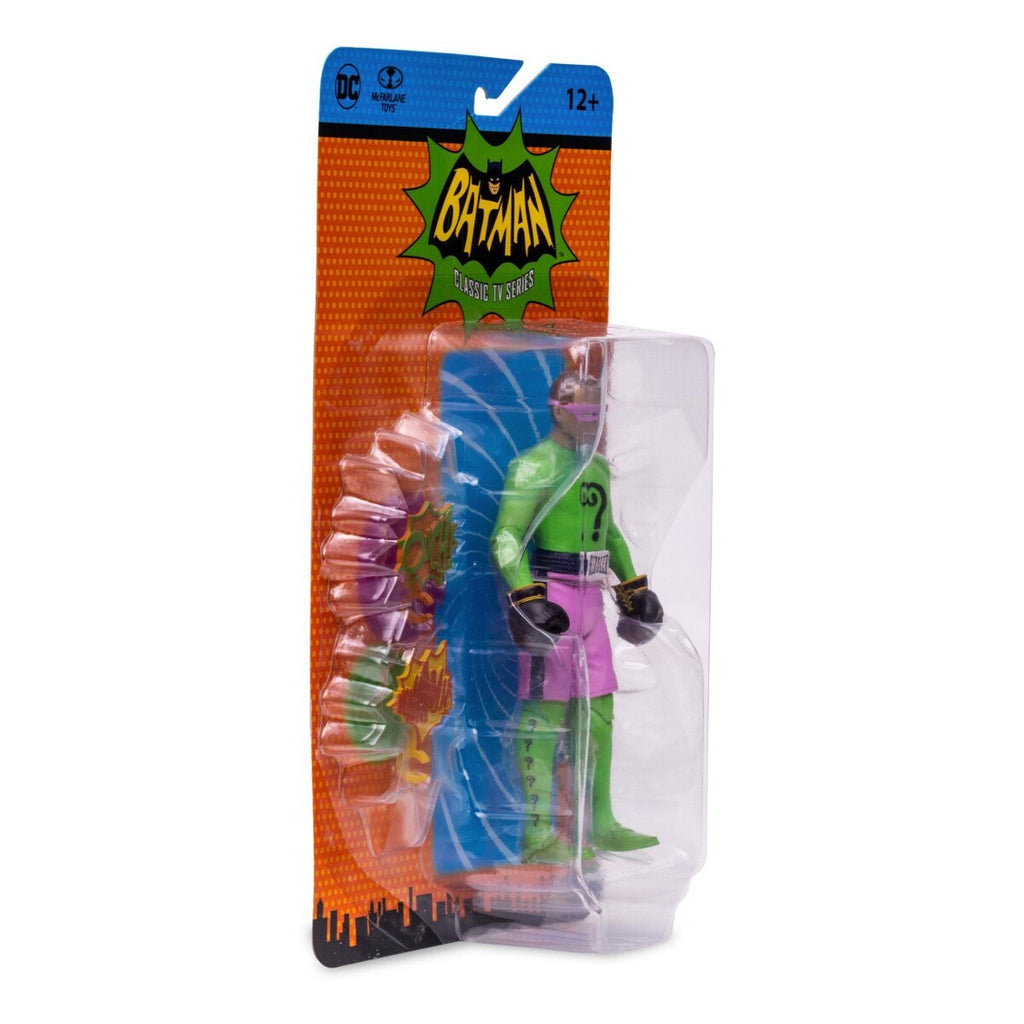 The Riddler in Boxing Gloves DC Retro Actionfigur Batman 66 15 cm