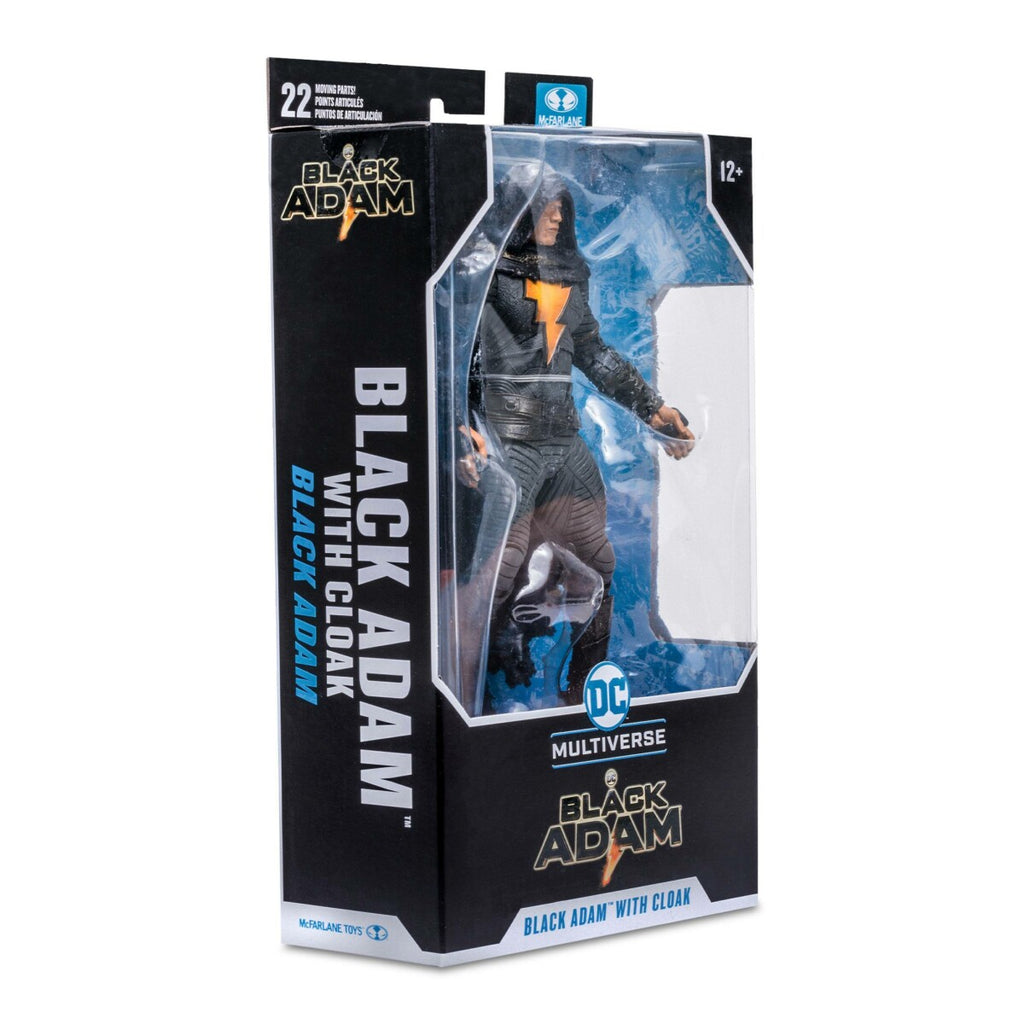 DC Black Adam Movie Actionfigur Black Adam with Cloak 18 cm