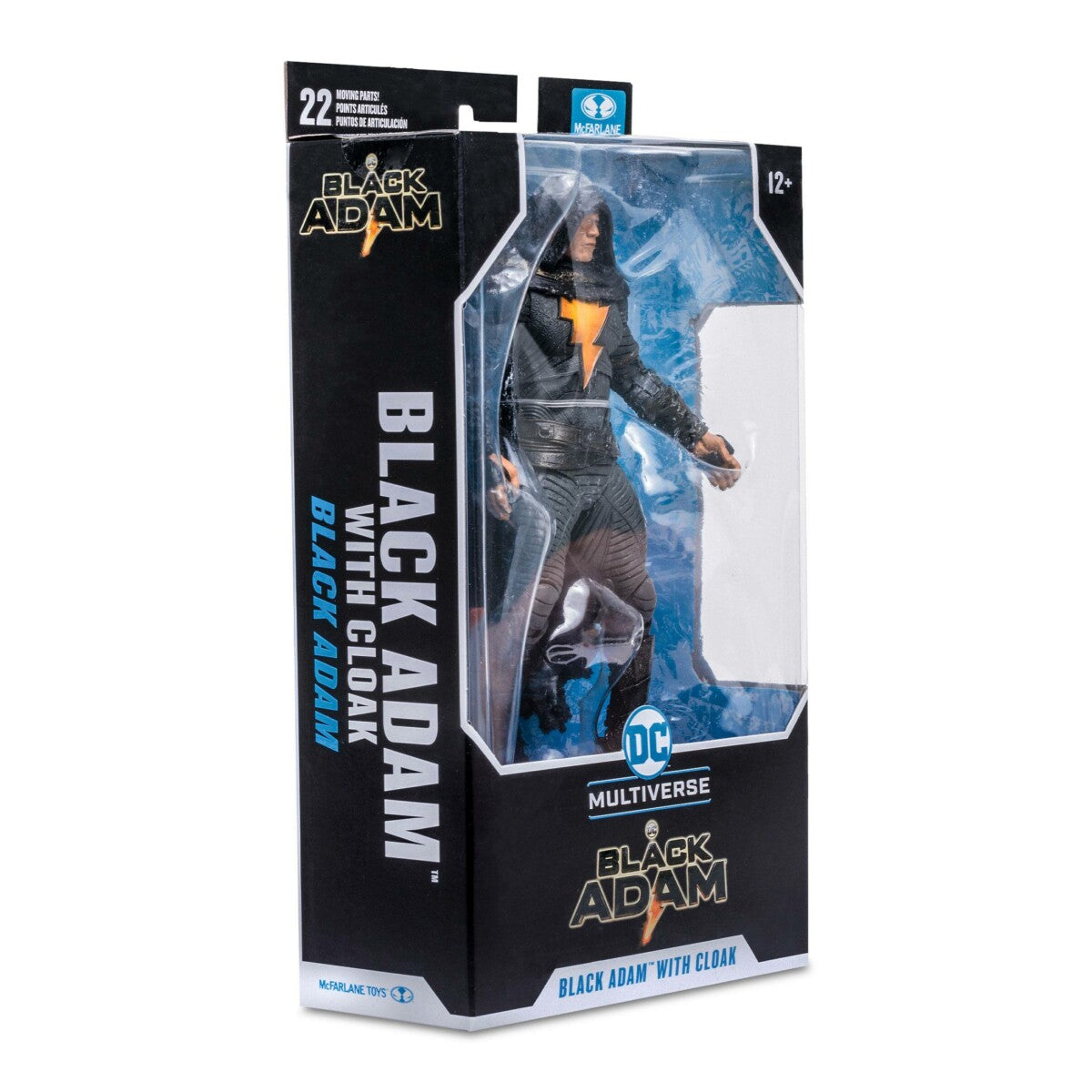 DC Black Adam Movie Actionfigur Black Adam with Cloak 18 cm