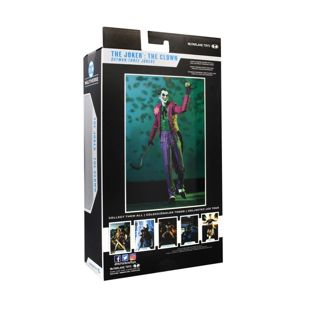 DC Multiverse Actionfigur The Joker: The Clown (Batman: Three Jokers) 18 cm