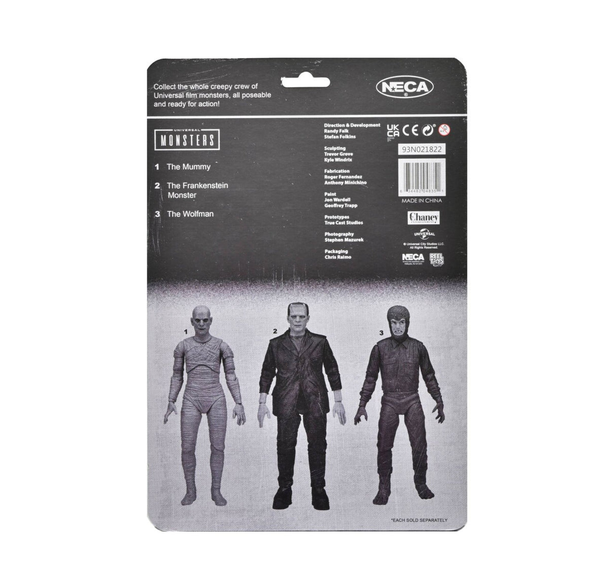 Universal Monsters Actionfigur Frankensteins Monster 18 cm Retro Glow
