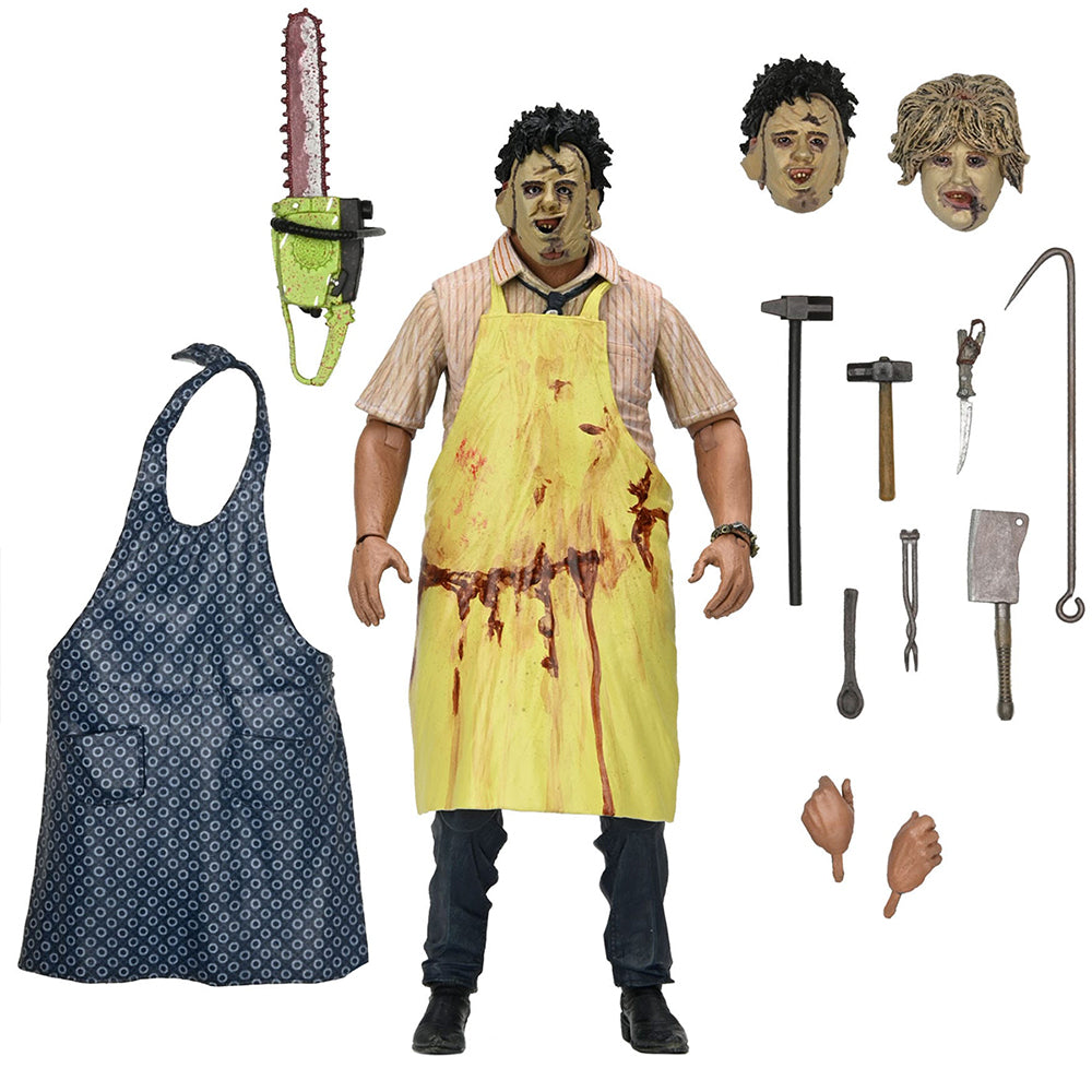 Texas Chainsaw Massacre Actionfigur Ultimate Leatherface 50th Anniversary 18 cm
