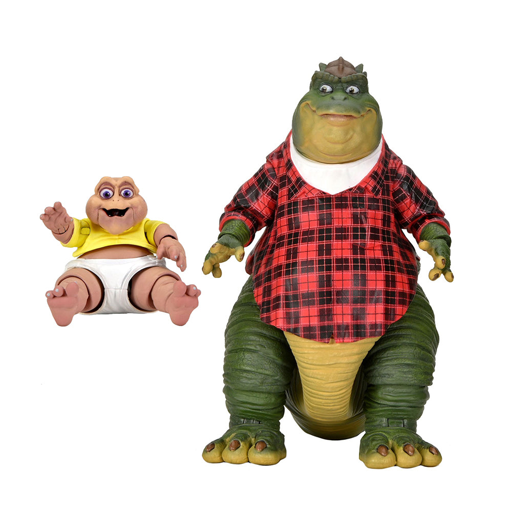 Die Dinos Actionfiguren Ultimate Earl + Baby Sinclair 18 cm