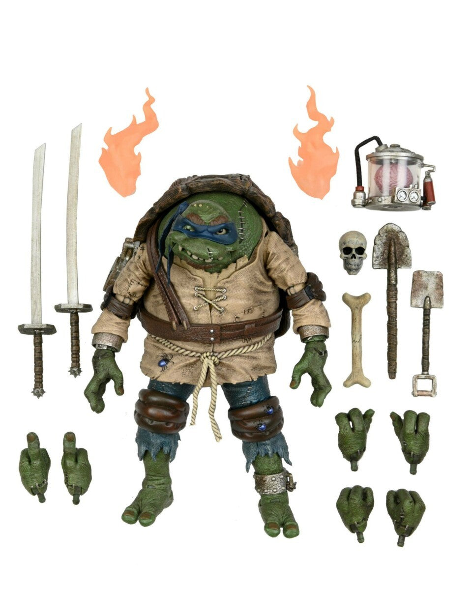 Universal Monsters x Teenage Mutant Ninja Turtles Actionfigur Ultimate Leonardo as The Hunchback 18 cm