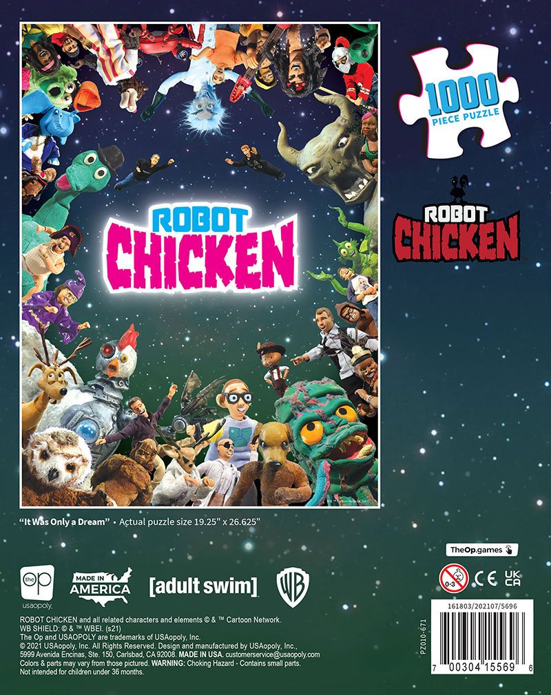 Robot Chicken Puzzle It Was Only A Dream
