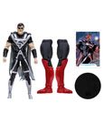 Black Lantern Superman (Blackest Night) DC Multiverse Build A Actionfigur 18 cm