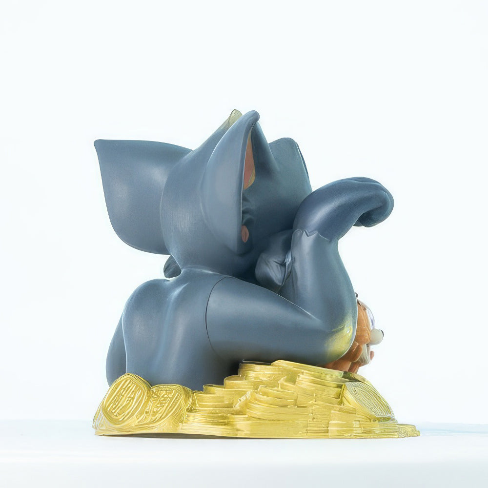 Tom and Jerry: Mini Maneki-Neko Bust Lights Off Version