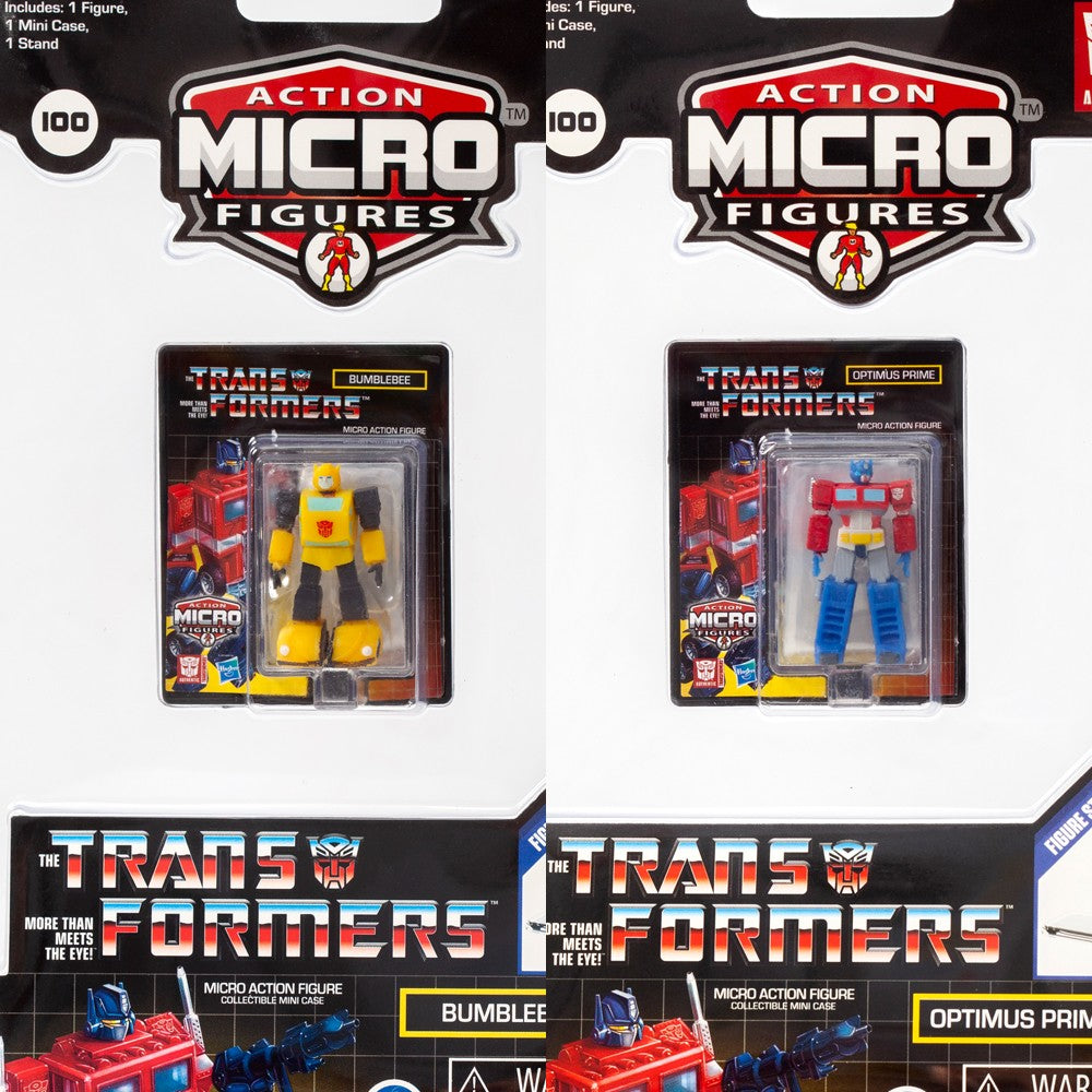 World's Smallest: Transformers Micro Actionfiguren 2er Set