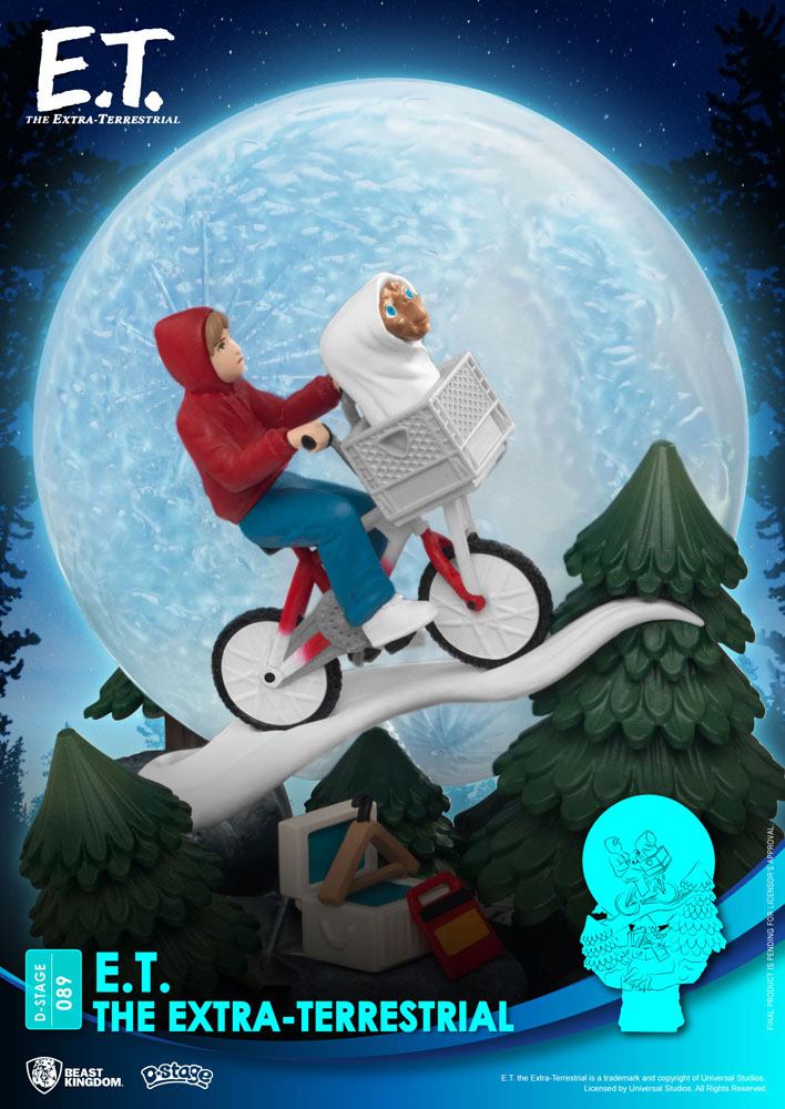 E.T. Der Außerirdische D-Stage PVC Diorama Iconic Scene 15 cm