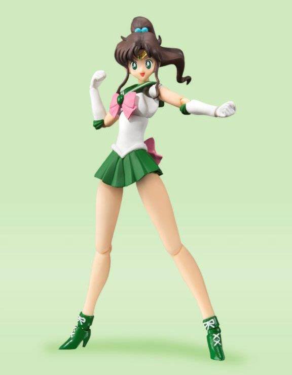 Sailor Jupiter - Sailor Moon S.H. Figuarts Actionfigur Animation Color Edition 14 cm