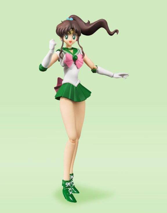 Sailor Jupiter - Sailor Moon S.H. Figuarts Actionfigur Animation Color Edition 14 cm