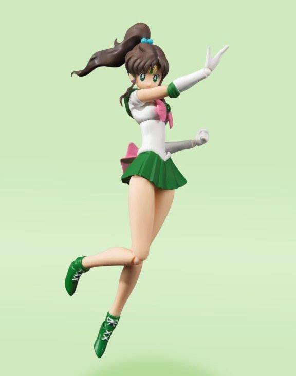 Sailor Jupiter - Sailor Moon S.H. Figuarts Actionfigur Animation Color Edition 14 cm