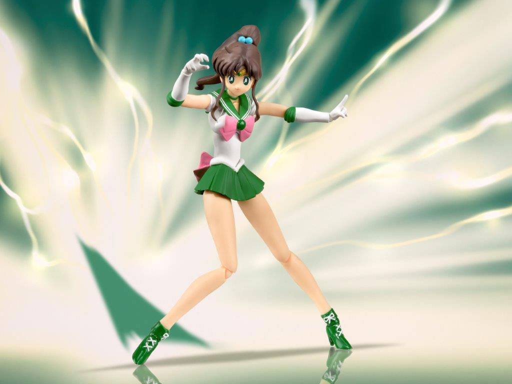 Sailor Jupiter - Sailor Moon S.H. Figuarts Actionfigur Animation Color Edition 14 cm