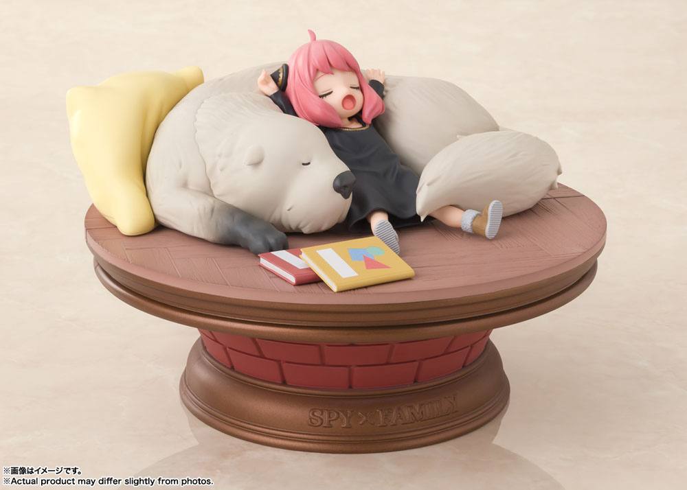 Spy x Family FiguartsZERO PVC Statue Anya Forger und Bond Forger 10 cm