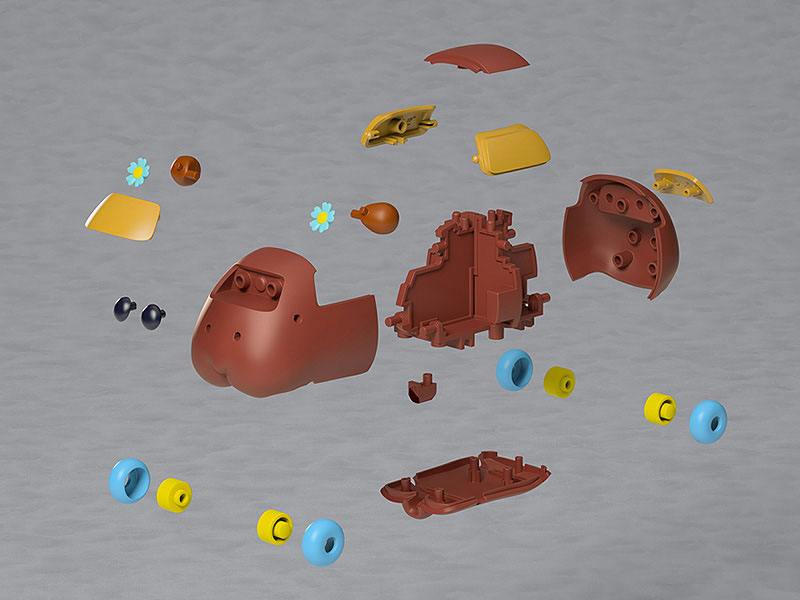 Pui Pui Molcar Choco MODEROID Plastic Model Kit 7 cm