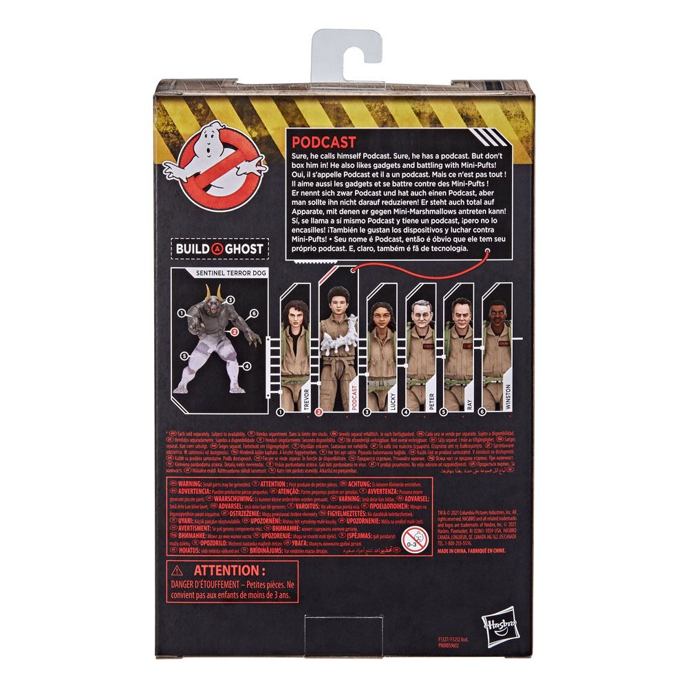 Ghostbusters: Legacy Plasma Series Actionfiguren 15 cm 2021 Wave 1 6er Set