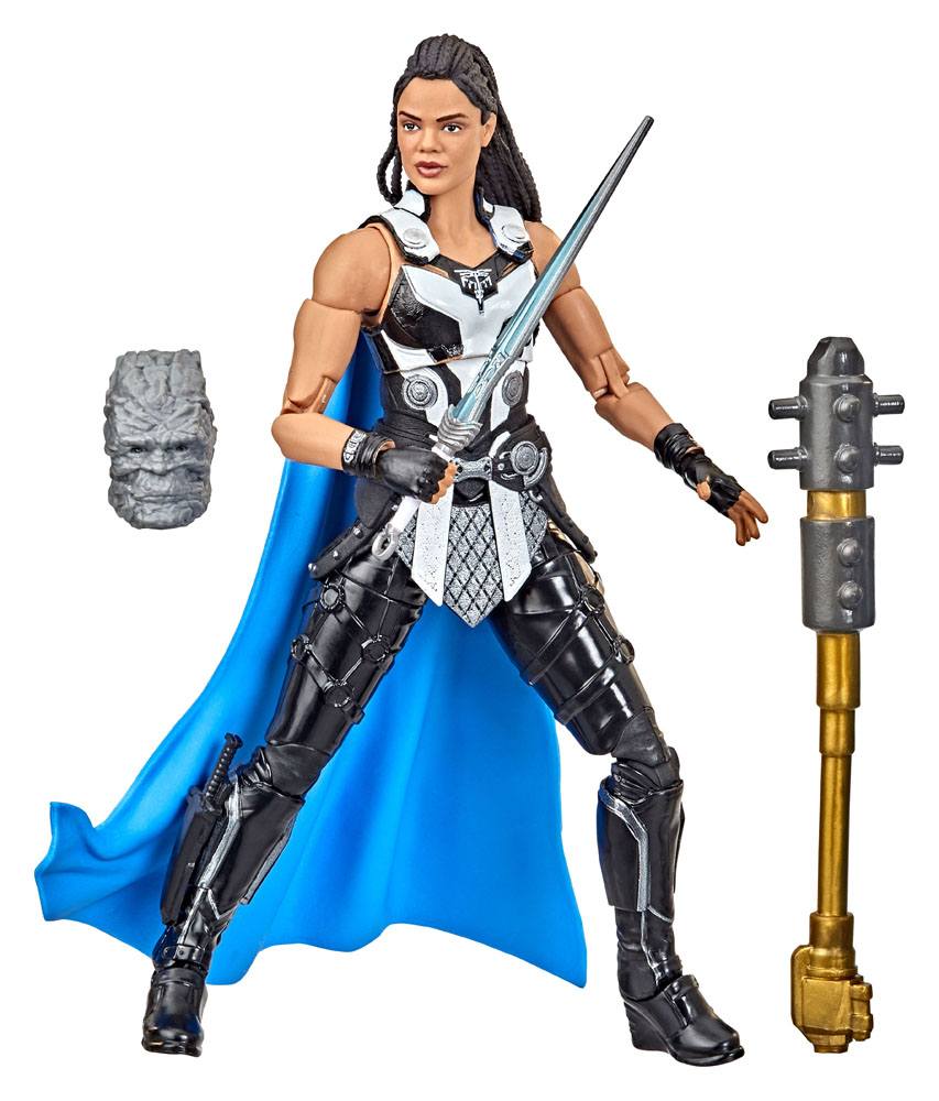King Valkyrie,Thor: Love and Thunder Marvel Legends Series Actionfigur 2022 Marvel's Korg BAF #3 15 cm