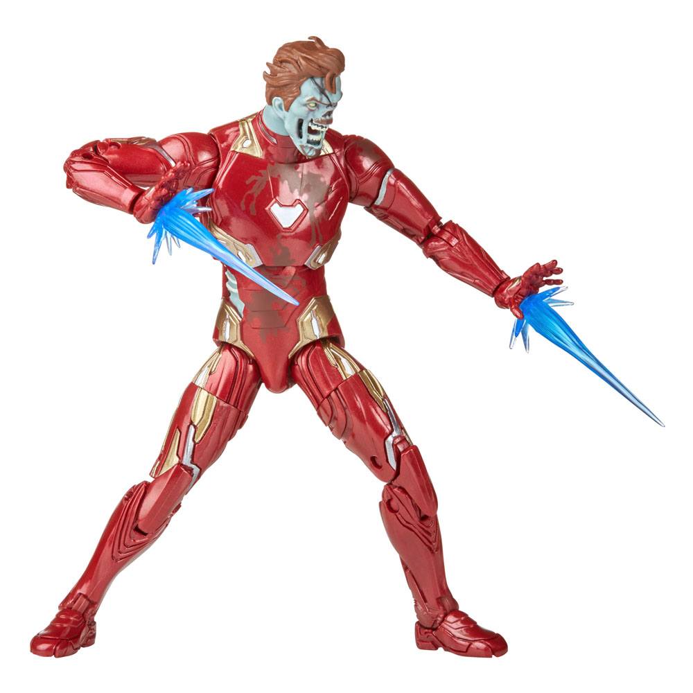 What If...? Marvel Legends Actionfigur Khonshu BAF: Zombie Iron Man 15 cm