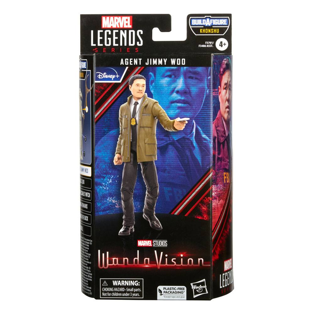 Marvel Legends Actionfigur Khonshu BAF: Agent Jimmy Woo 15 cm WandaVision