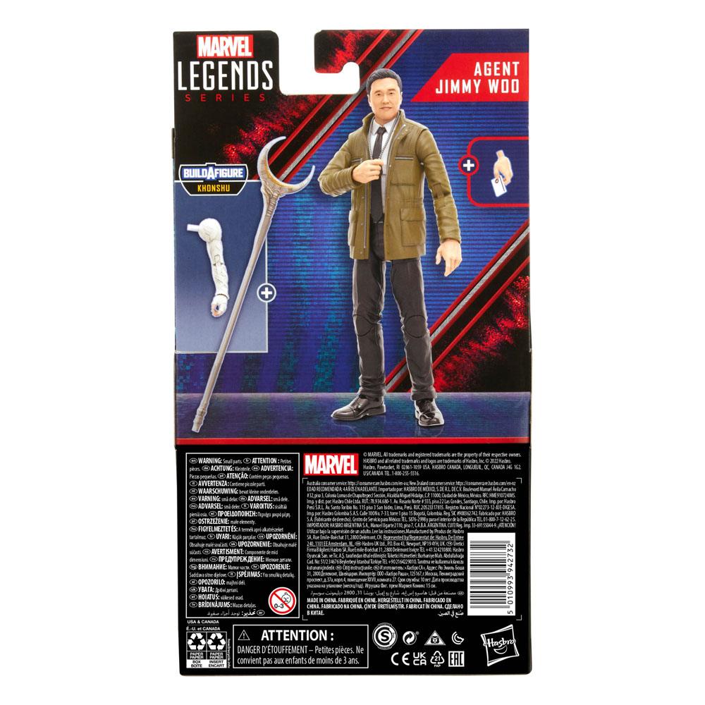 Marvel Legends Actionfigur Khonshu BAF: Agent Jimmy Woo 15 cm WandaVision