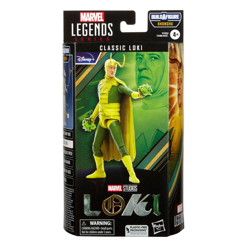 Loki Marvel Legends Actionfigur Khonshu BAF: Classic Loki 15 cm