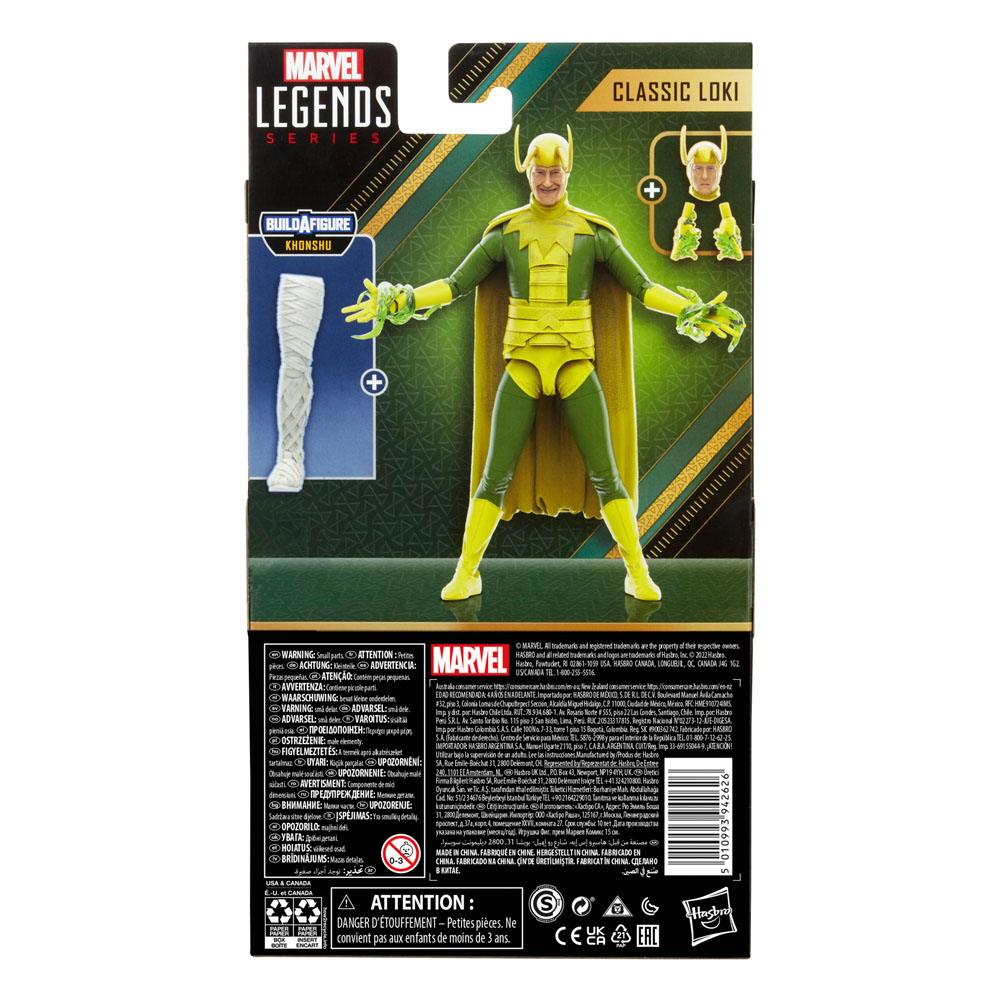 Loki Marvel Legends Actionfigur Khonshu BAF: Classic Loki 15 cm