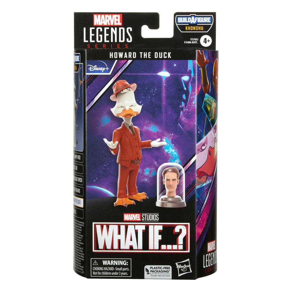 What If...? Marvel Legends Actionfigur Khonshu BAF: Howard the Duck 15 cm