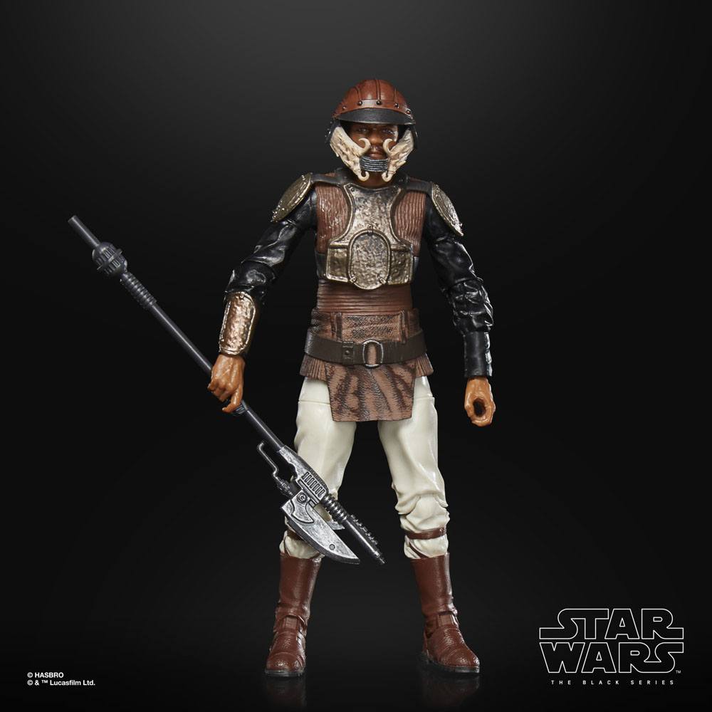 Lando Calrissian (Skiff Guard) Star Wars Episode VI Black Series Archive Actionfigur 2022 15 cm
