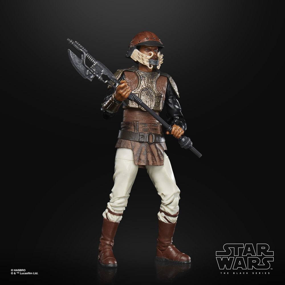 Lando Calrissian (Skiff Guard) Star Wars Episode VI Black Series Archive Actionfigur 2022 15 cm