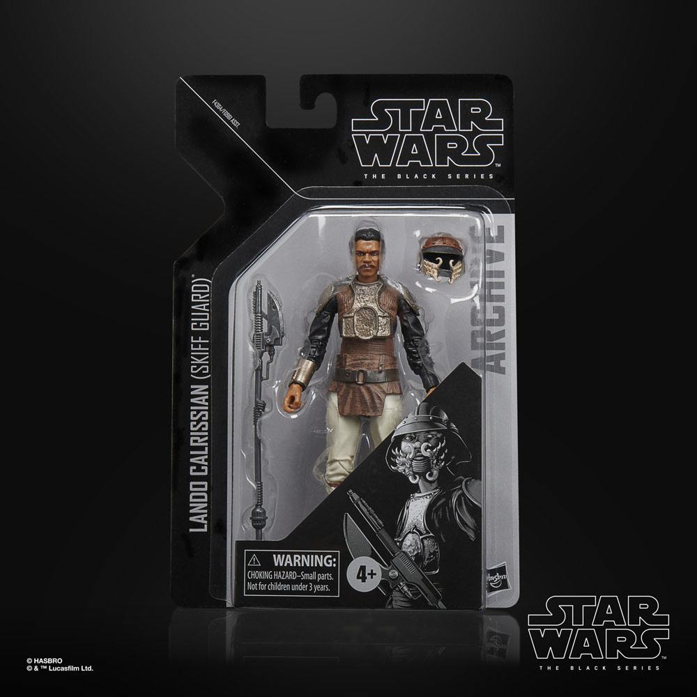 Lando Calrissian (Skiff Guard) Star Wars Episode VI Black Series Archive Actionfigur 2022 15 cm