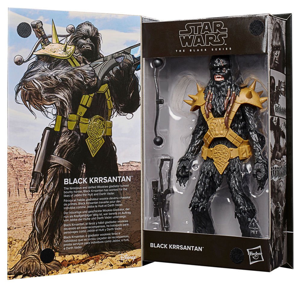 Black Krrsantan Star Wars Black Series Archive Actionfigur 2022 15 cm