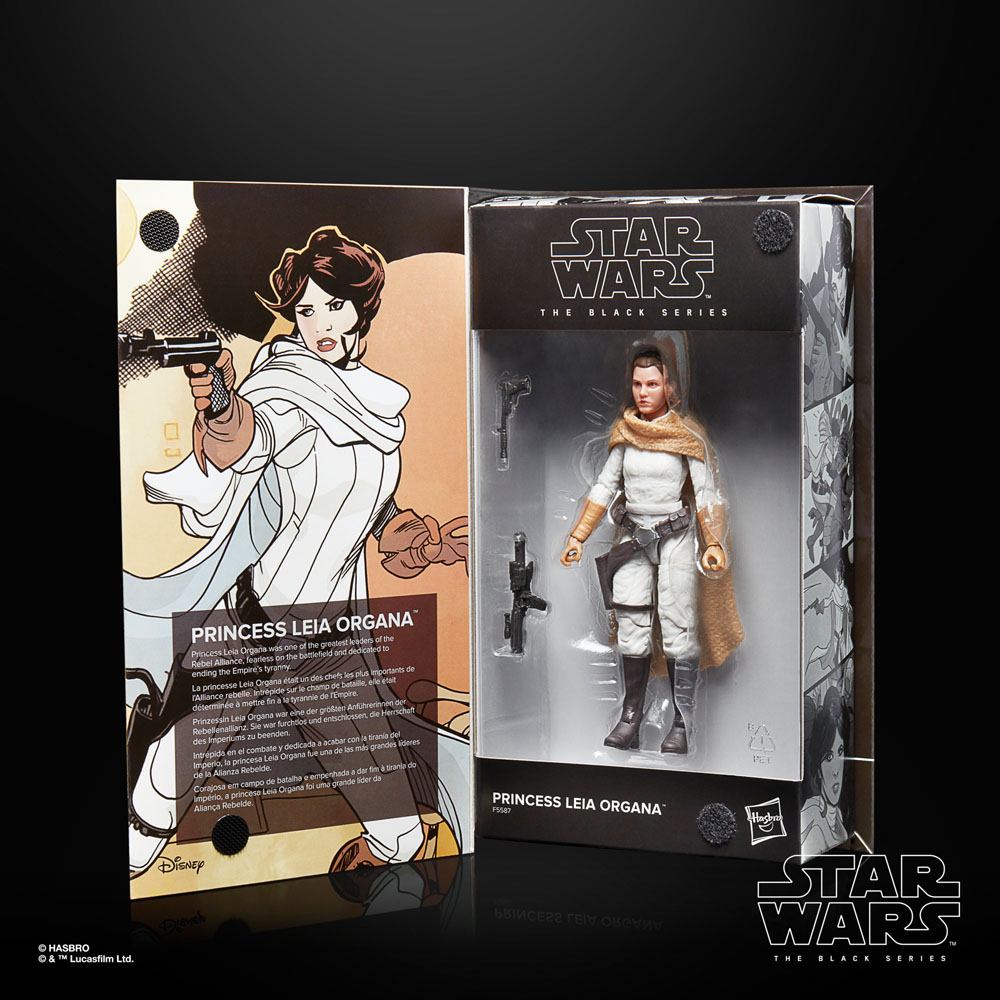 Princess Leia Organa Star Wars Black Series Archive Actionfigur 2023 15 cm