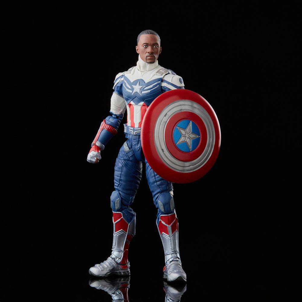 Captain America: Sam Wilson &amp; Steve Rogers Marvel Legends Actionfiguren 2er-Pack 2022 15 cm