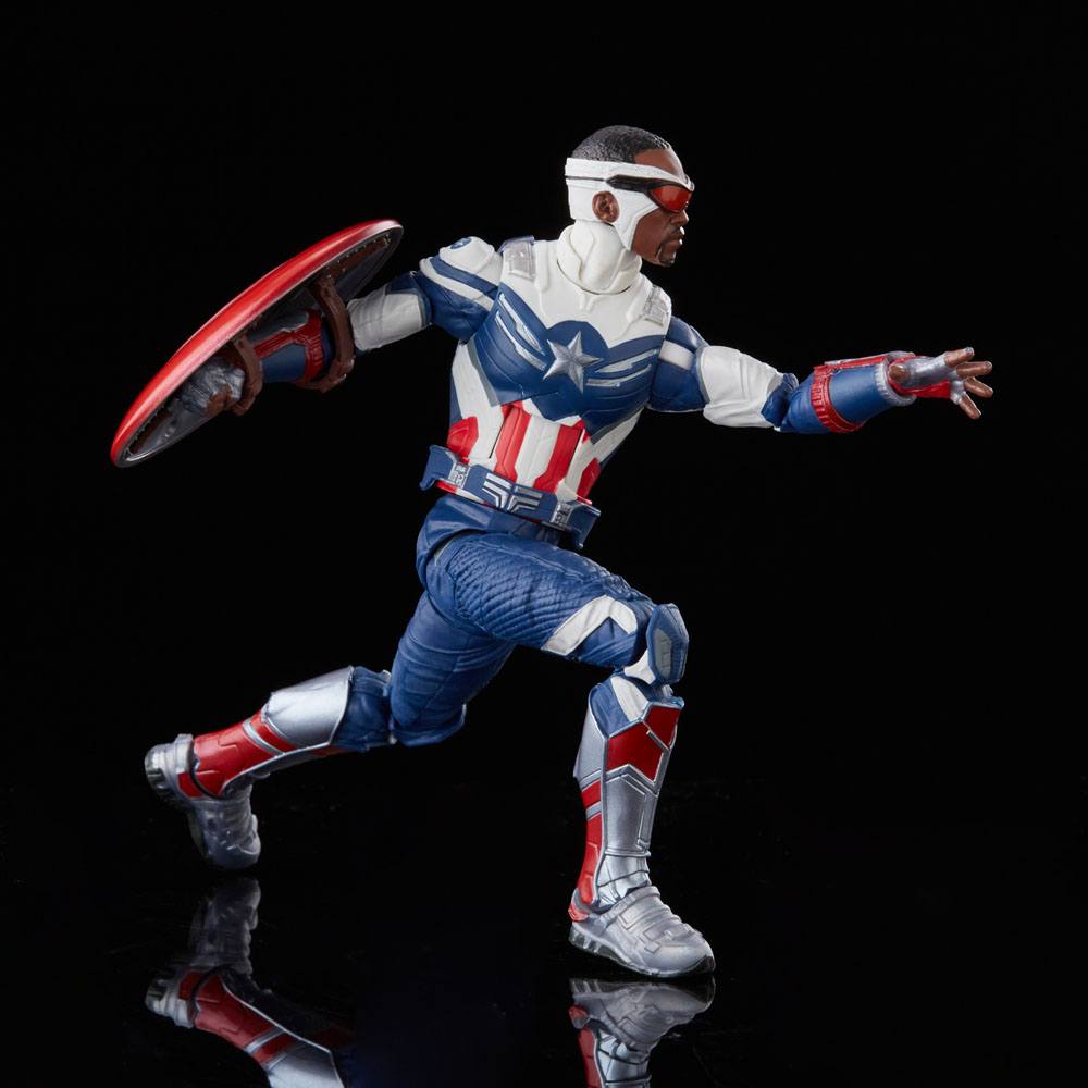 Captain America: Sam Wilson &amp; Steve Rogers Marvel Legends Actionfiguren 2er-Pack 2022 15 cm