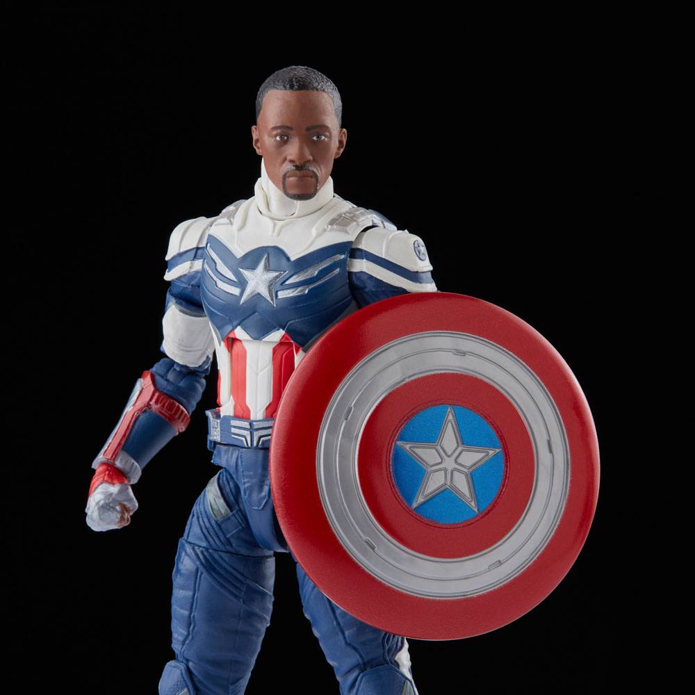 Captain America: Sam Wilson &amp; Steve Rogers Marvel Legends Actionfiguren 2er-Pack 2022 15 cm