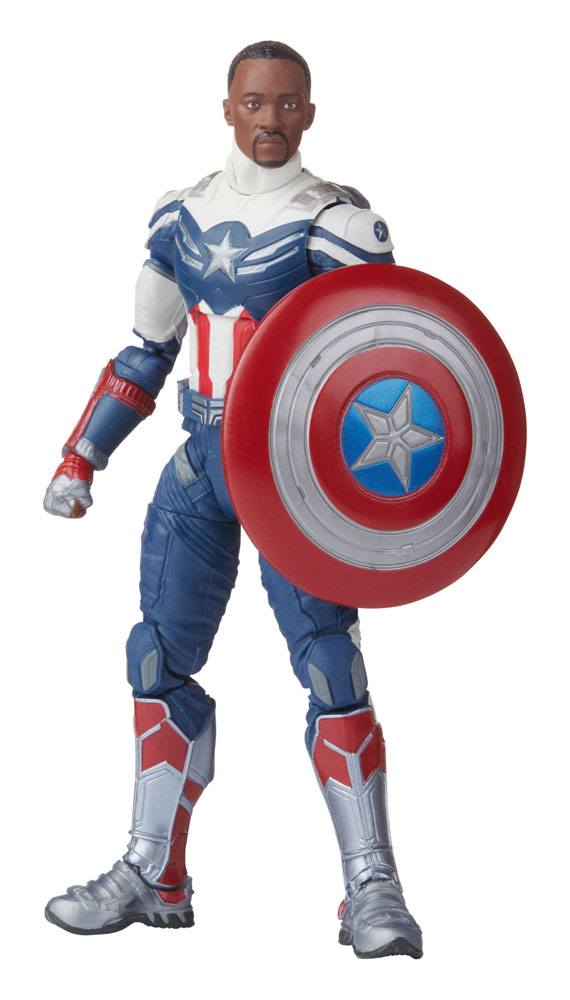 Captain America: Sam Wilson &amp; Steve Rogers Marvel Legends Actionfiguren 2er-Pack 2022 15 cm