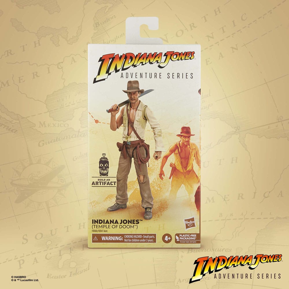 Indiana Jones Adventure Series Actionfigur Indiana Jones (Indiana Jones und der Tempel des Todes) 15 cm