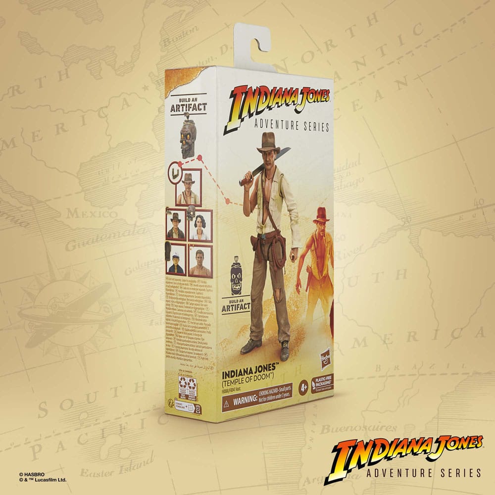 Indiana Jones Adventure Series Actionfigur Indiana Jones (Indiana Jones und der Tempel des Todes) 15 cm