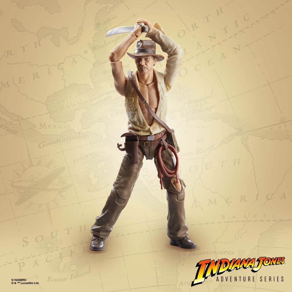 Indiana Jones Adventure Series Actionfigur Indiana Jones (Indiana Jones und der Tempel des Todes) 15 cm
