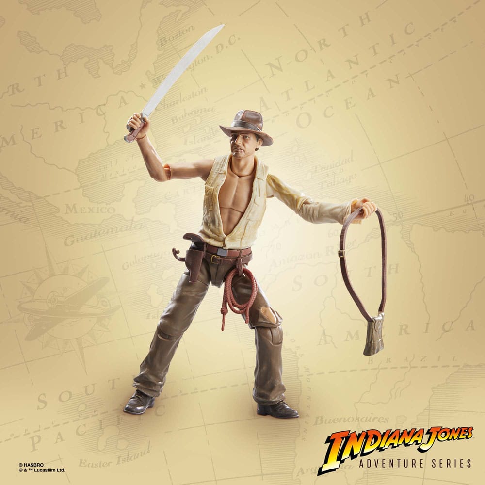 Indiana Jones Adventure Series Actionfigur Indiana Jones (Indiana Jones und der Tempel des Todes) 15 cm