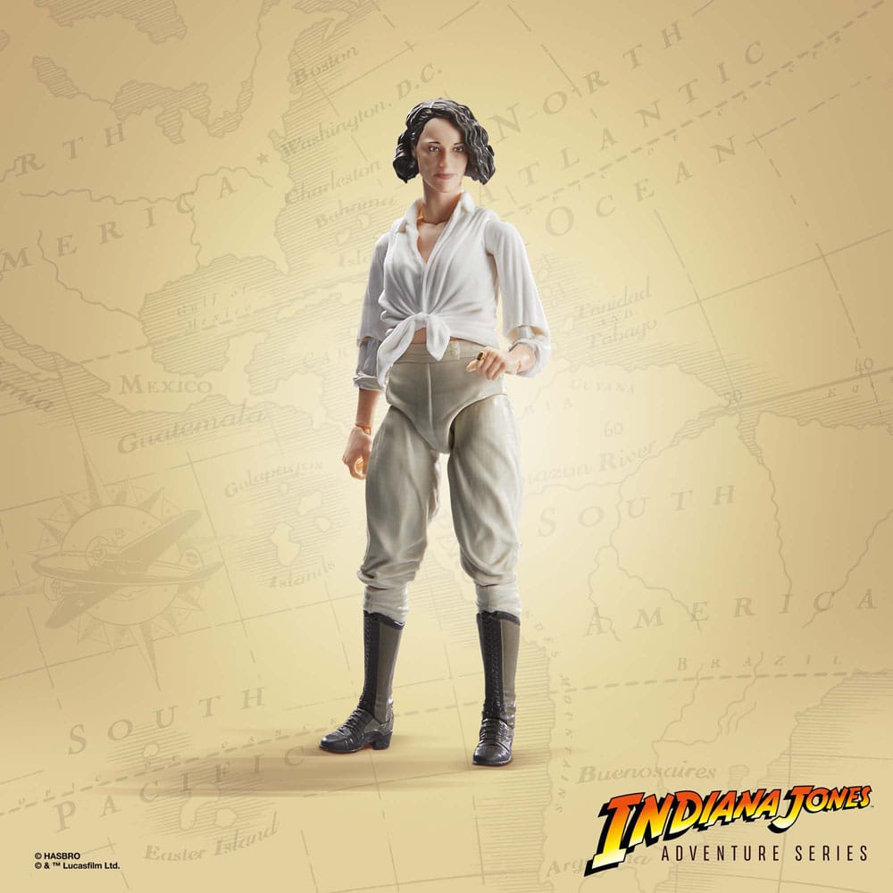 Indiana Jones Adventure Series Actionfiguren 2er Set Indiana Jones &amp; Helena Shaw (Indiana Jones und das Rad des Schicksals) 15 cm