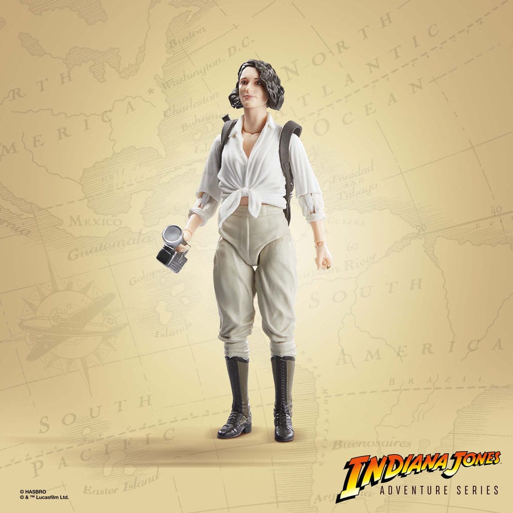 Indiana Jones Adventure Series Actionfiguren 2er Set Indiana Jones &amp; Helena Shaw (Indiana Jones und das Rad des Schicksals) 15 cm