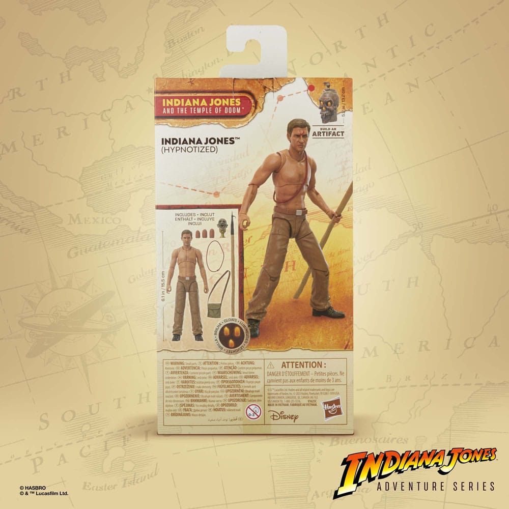 Indiana Jones Adventure Series Actionfigur Indiana Jones (Hypnotized) (Indiana Jones und der Tempel des Todes) 15 cm
