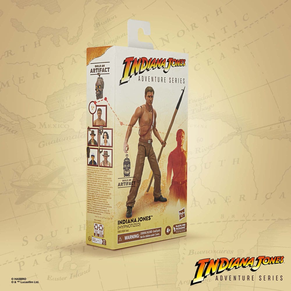 Indiana Jones Adventure Series Actionfigur Indiana Jones (Hypnotized) (Indiana Jones und der Tempel des Todes) 15 cm