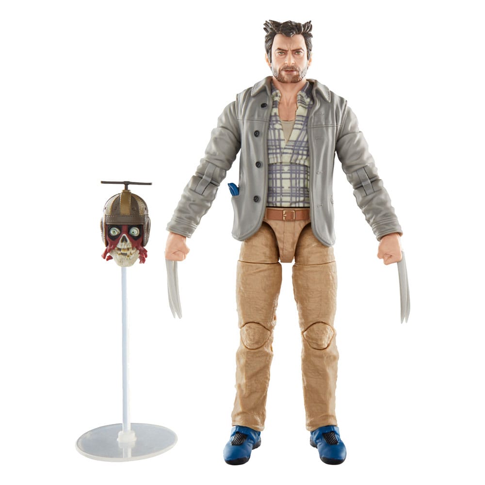 Deadpool &amp; Wolverine Marvel Legends Actionfigur Headpool with Marvel's Logan 15 cm