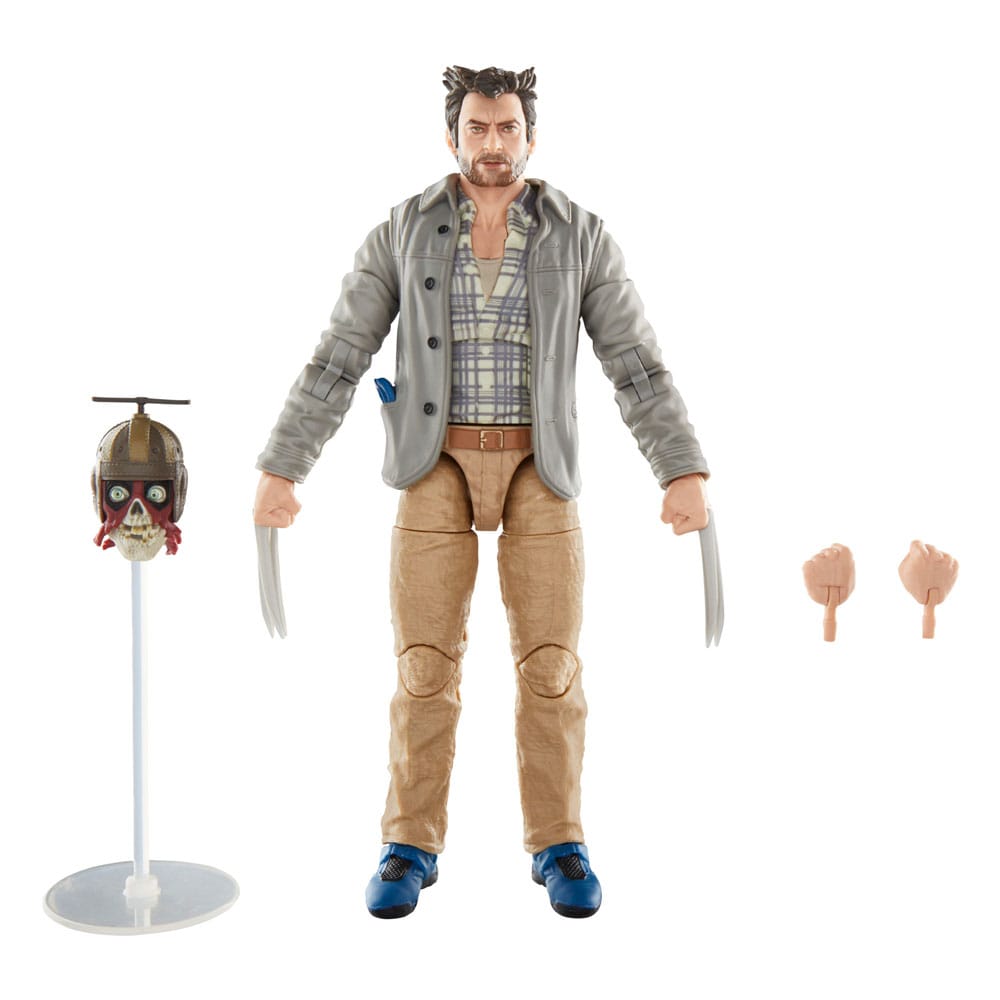 Deadpool &amp; Wolverine Marvel Legends Actionfigur Headpool with Marvel's Logan 15 cm