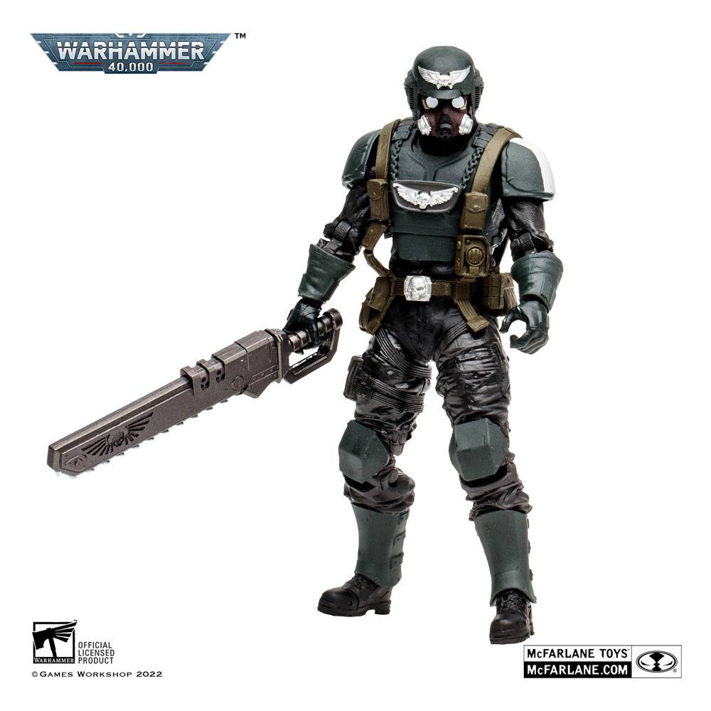 Veteran Guardsman Warhammer 40k: Darktide Actionfigur 18 cm