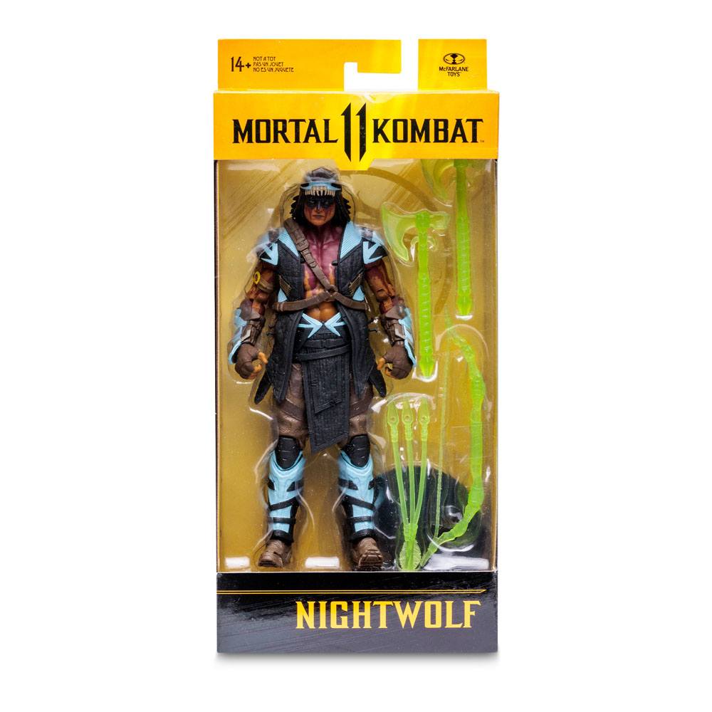 Nightwolf Mortal Kombat Actionfigur 18 cm